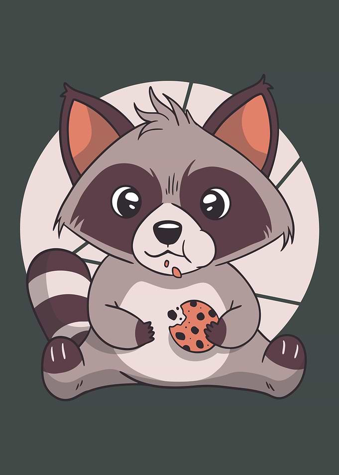 Raccoon Trash Panda Gift