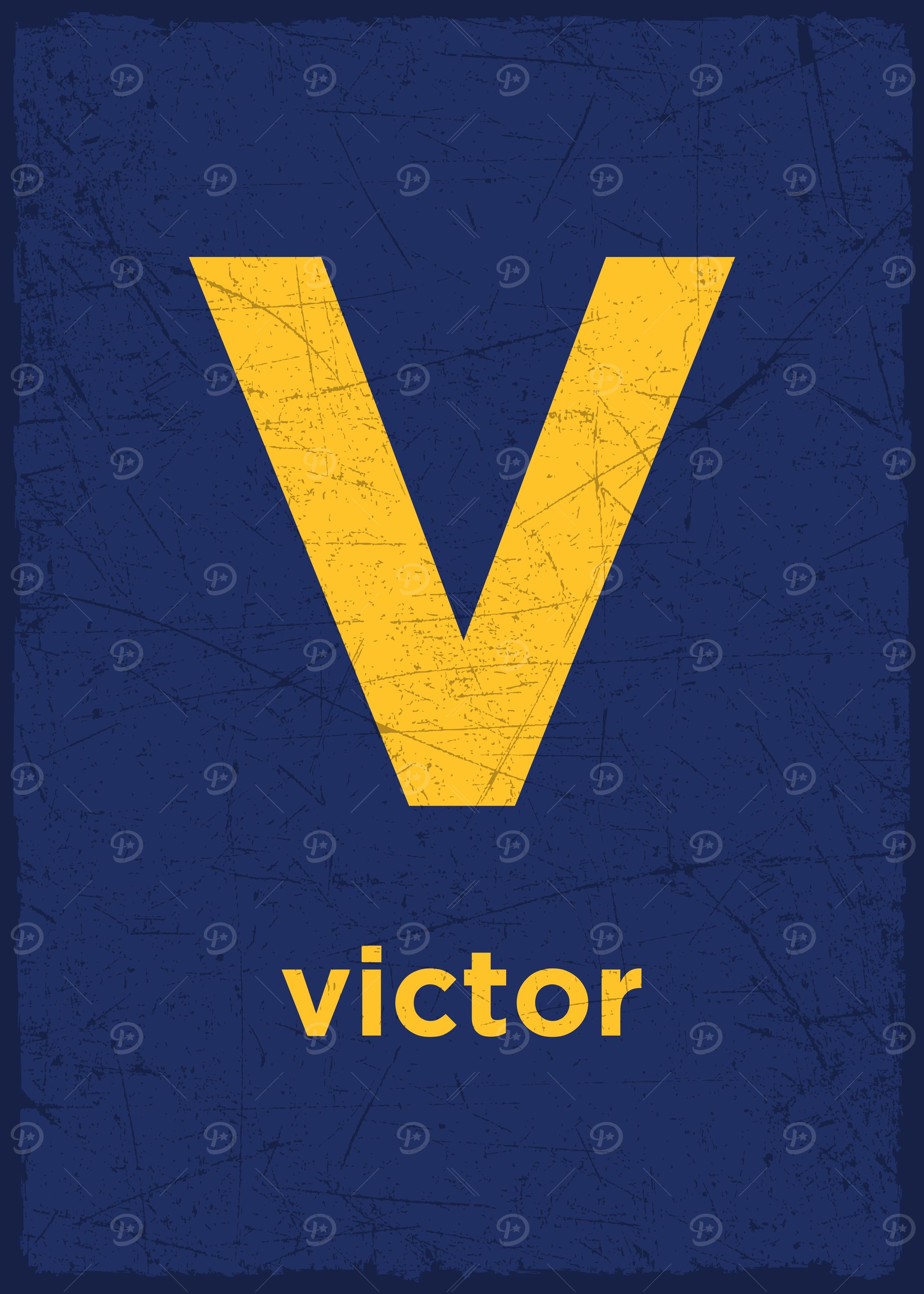 V is for victor