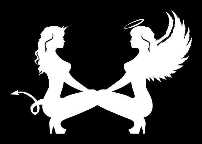 Angel Demon Love Angel Fan