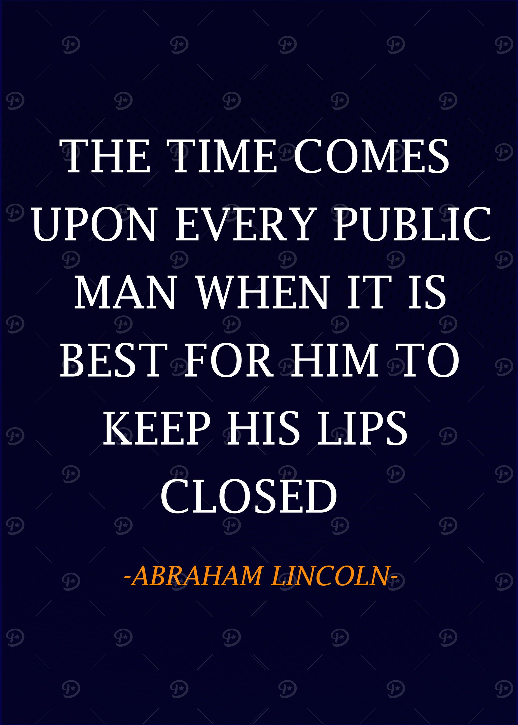 Abraham Lincoln Qoute