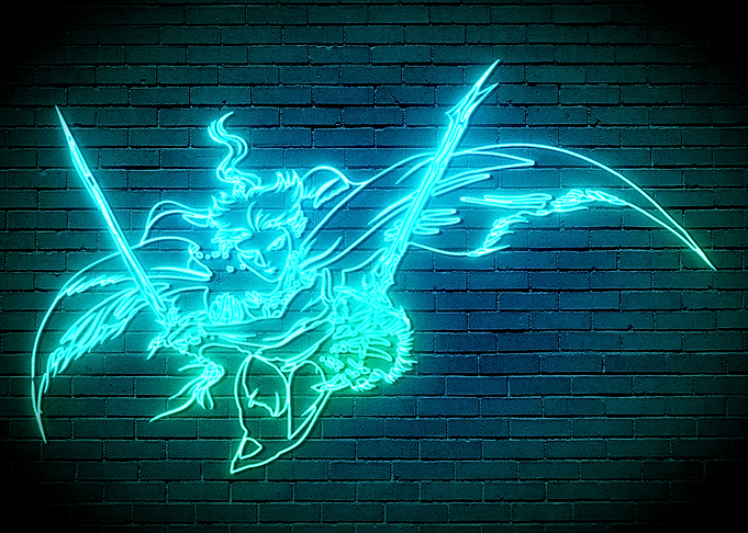 Final Fantasy III Neon