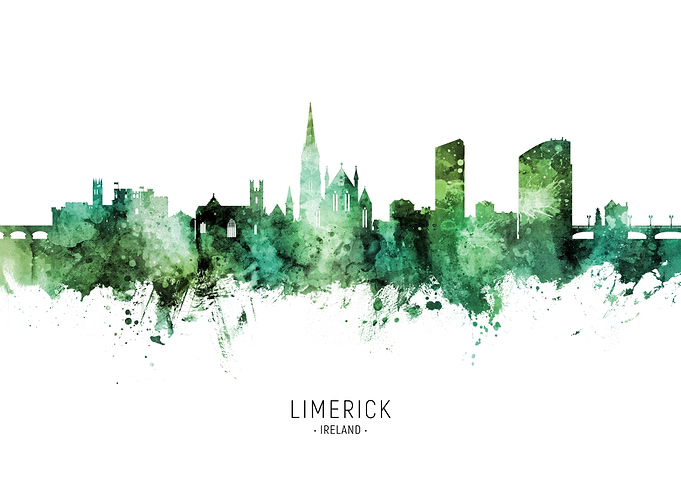 Limerick Skyline Ireland