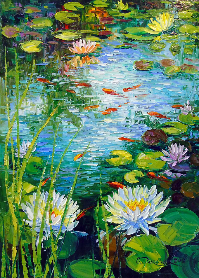 Charming pond