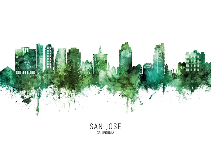 San Jose Skyline