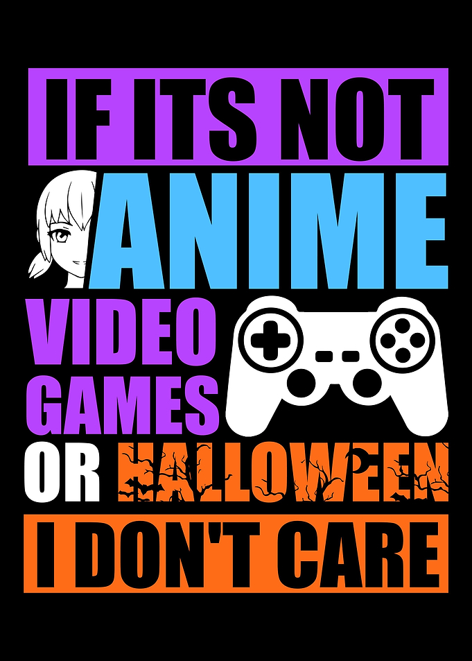 Halloween Gamer Anime