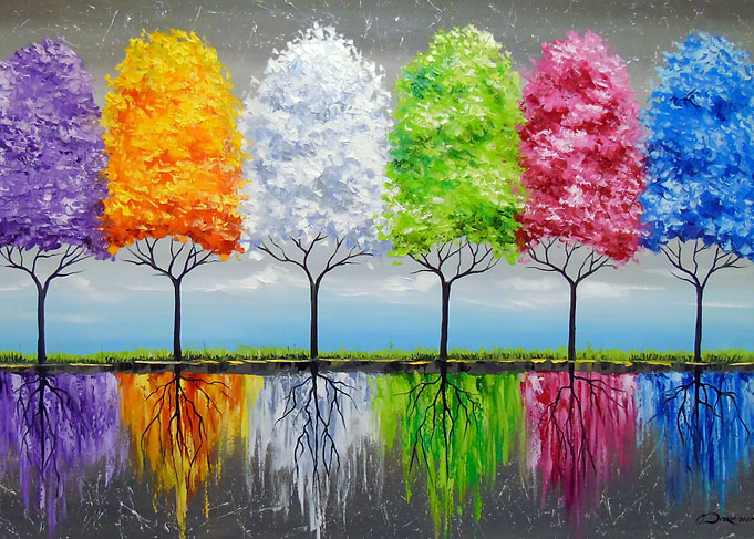 Multicolored trees