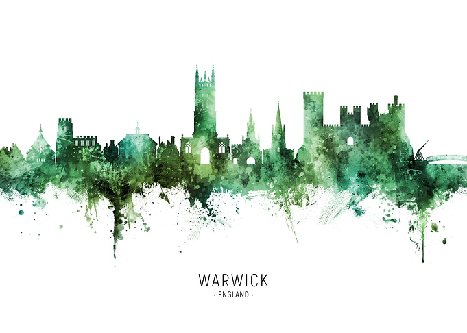 Warwick Skyline England