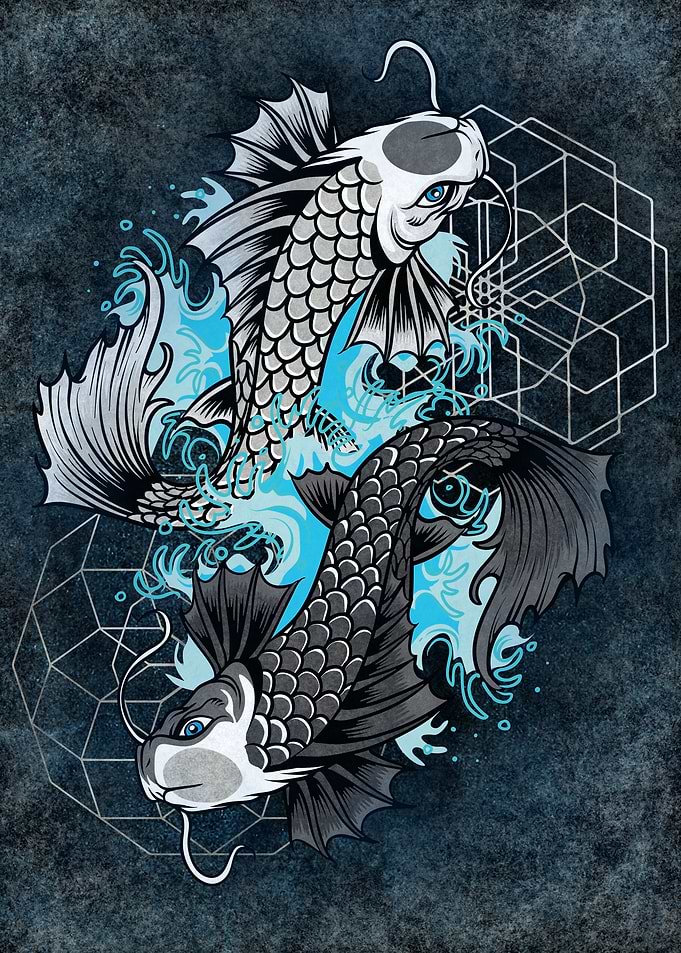 Yin Yang Fish