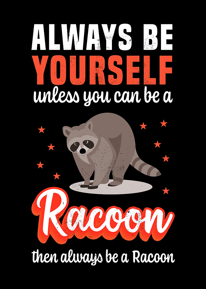 Funny Racoon Raccoon