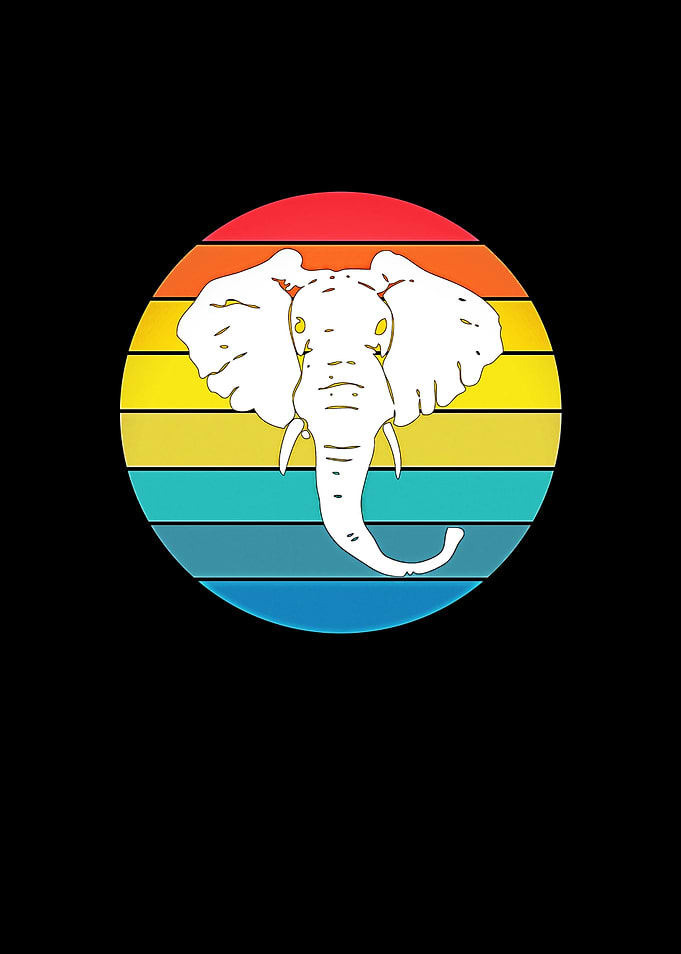 Elephant animal sun