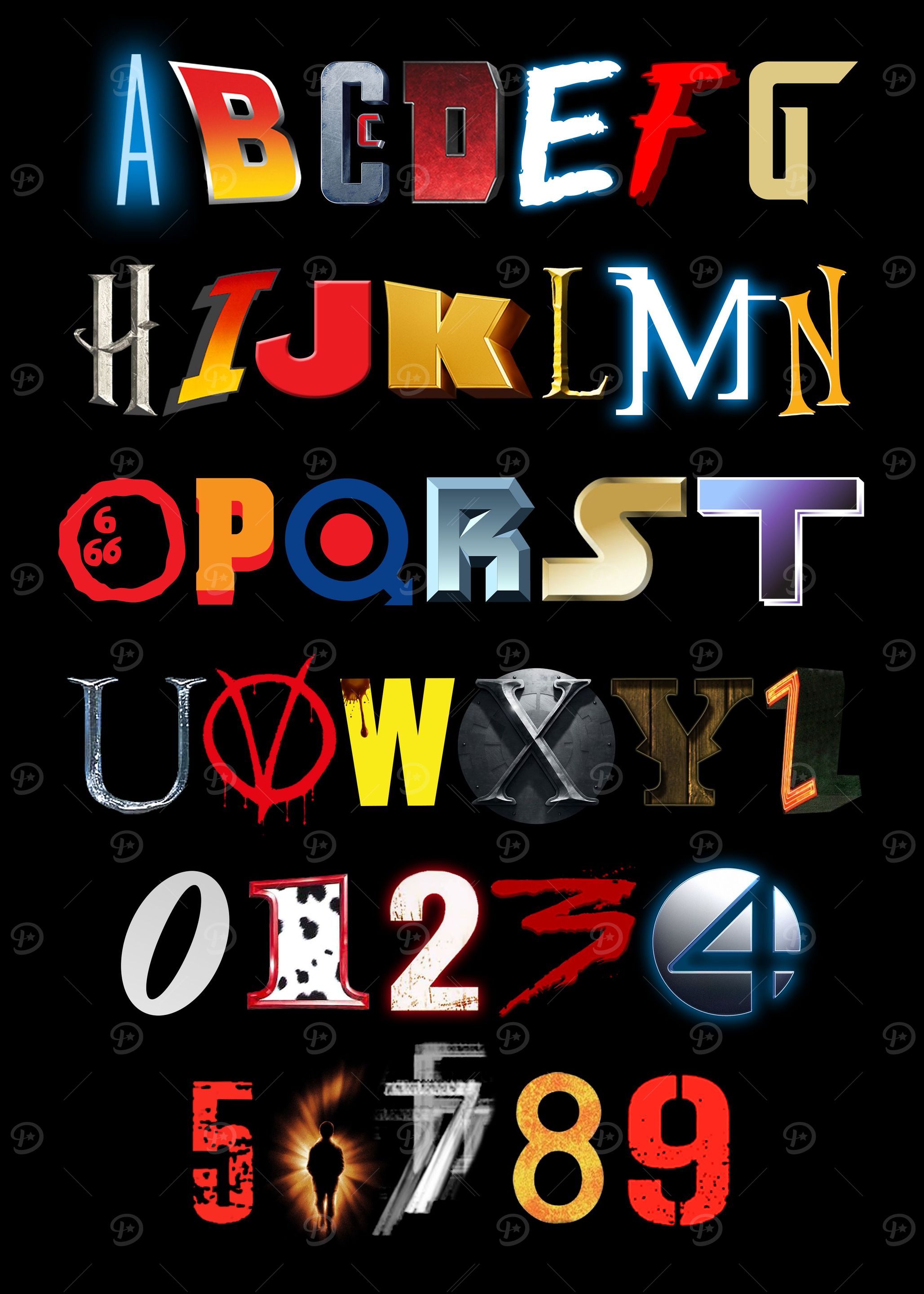 Alphabet For Movie Buffs