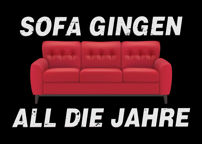 Sofa went all the years