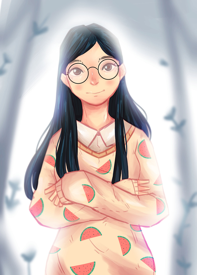 Watermelon Sweater Girl