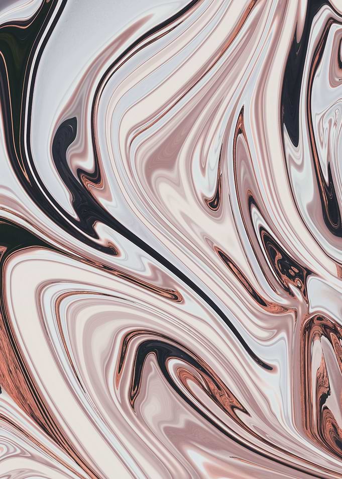 Abstract 01 White Cream