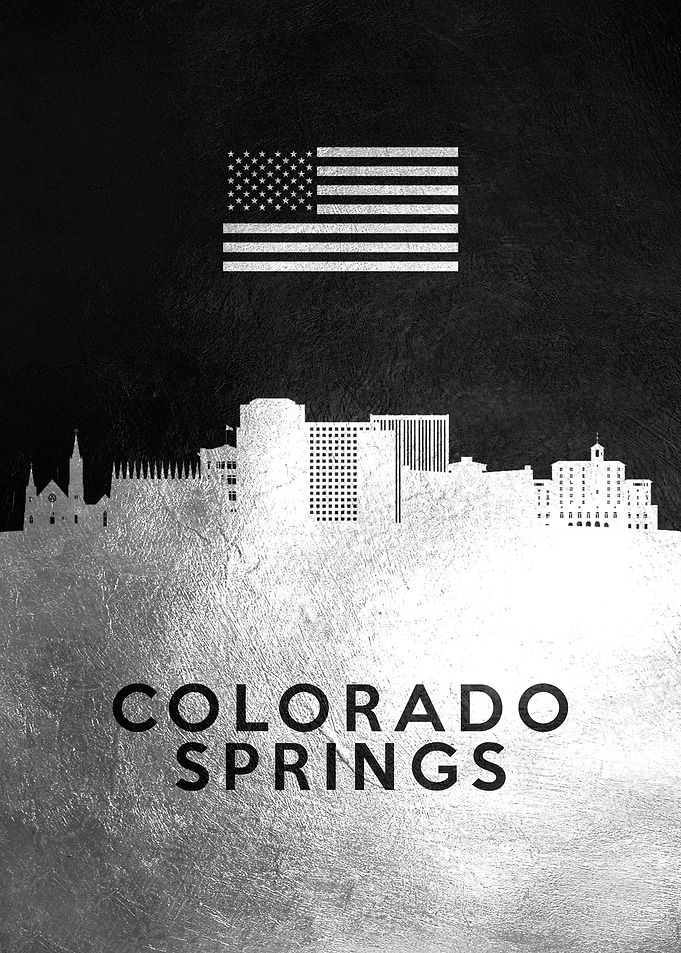 Colorado Springs Skyline
