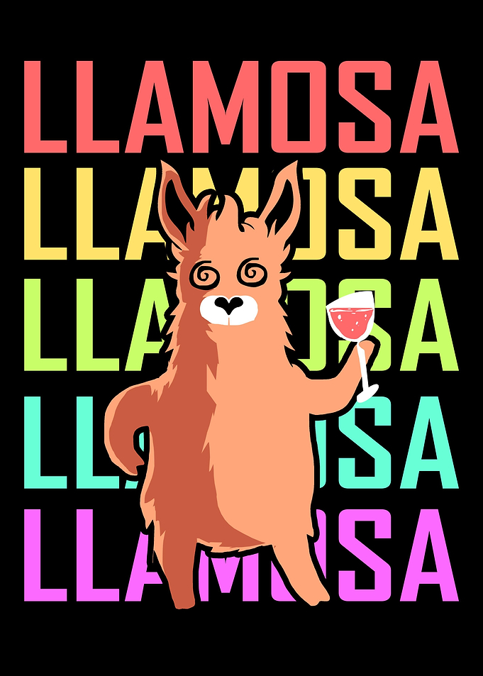 Llama Party Lama Alcohol