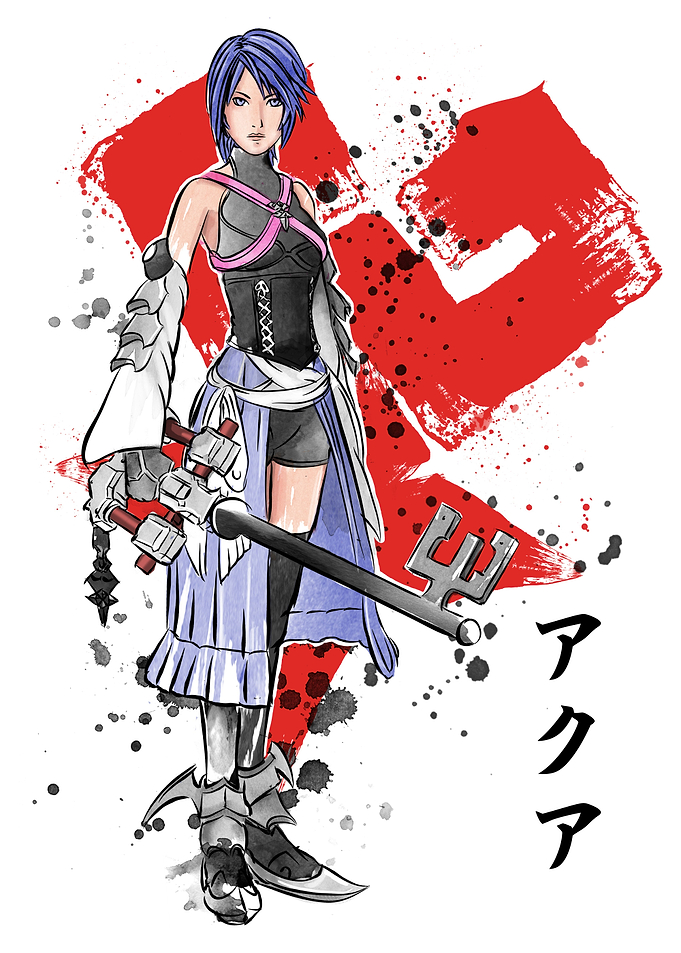 Keyblade Master Aqua