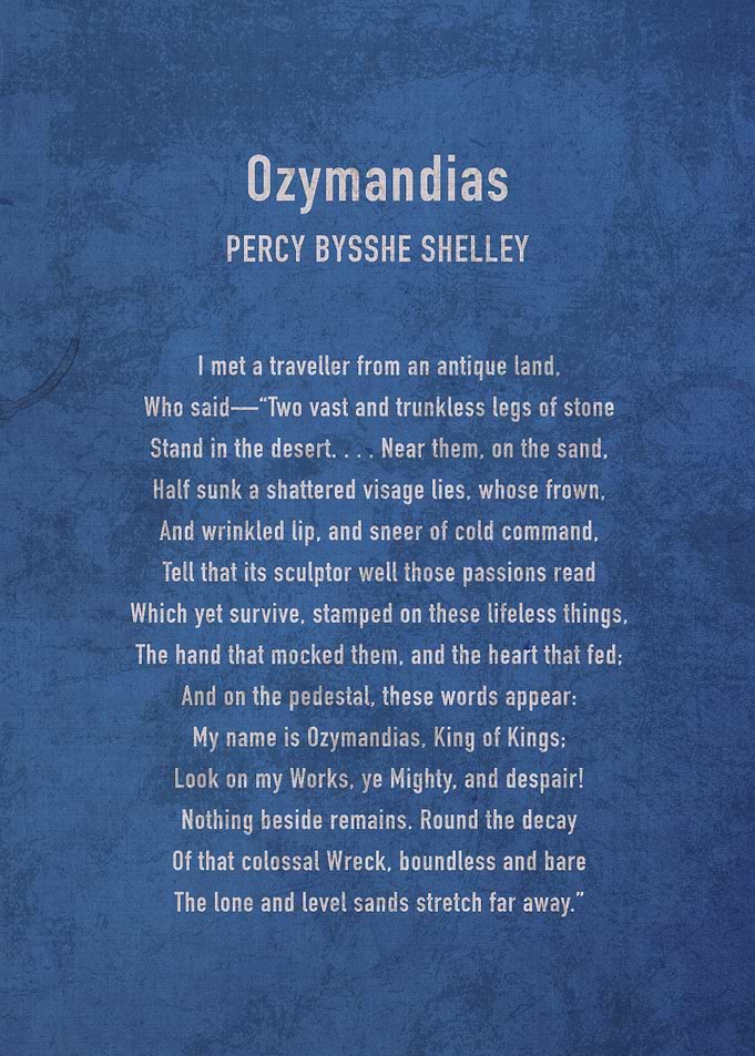 Ozymandias by Shelley