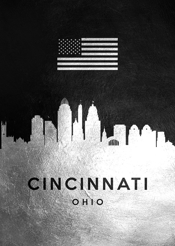 Cincinnati Ohio Skyline