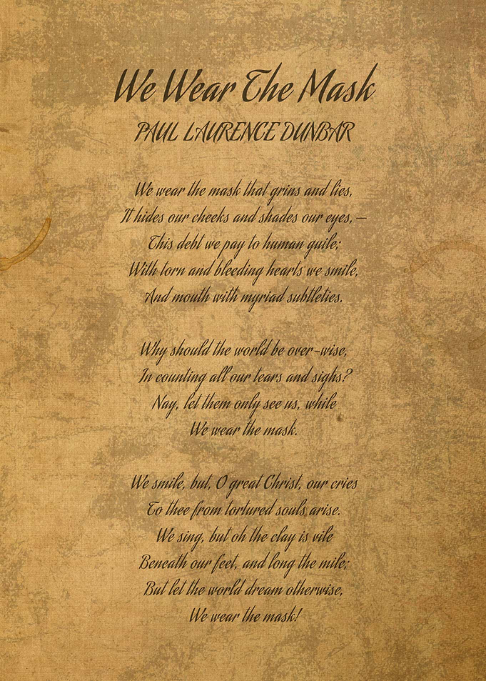 We Wear The Mask Poem