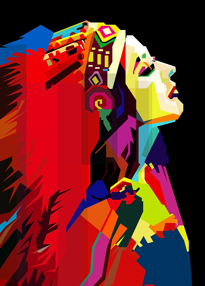 Apache Pop Art WPAP