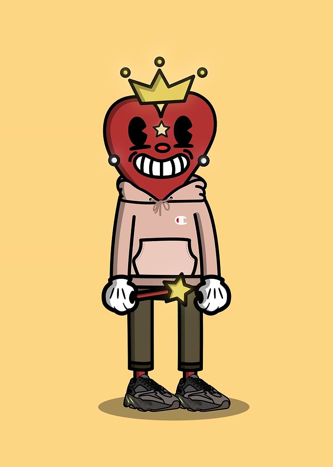 Heart Hypebeast Yellow