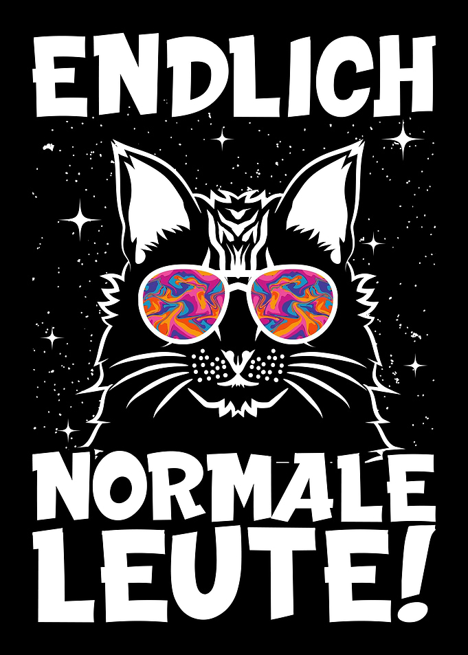 acid rave cat Deutsch