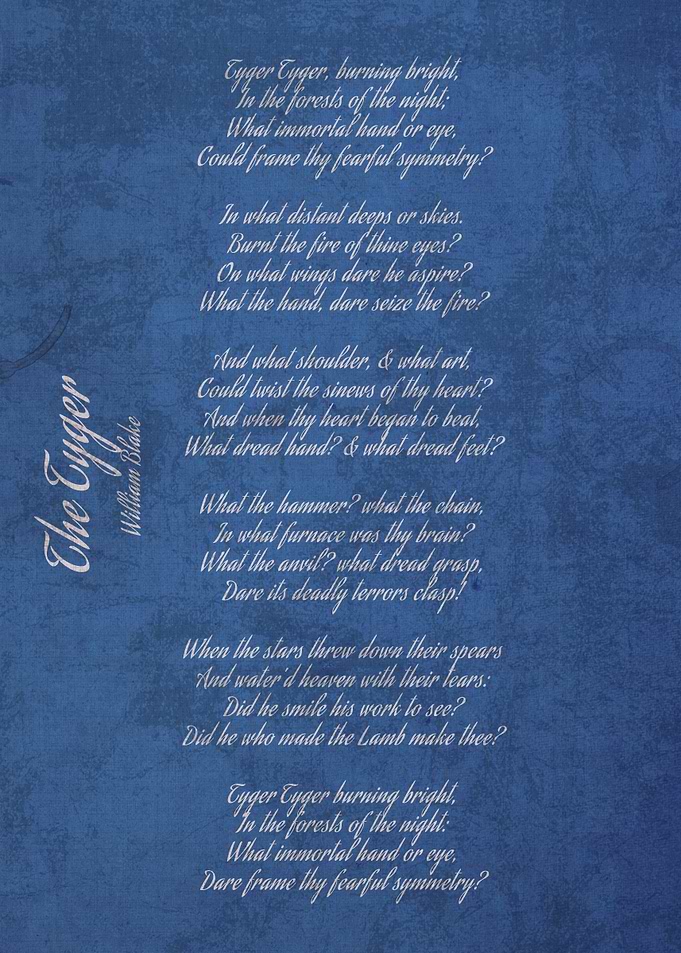 The Tyger by William Blake