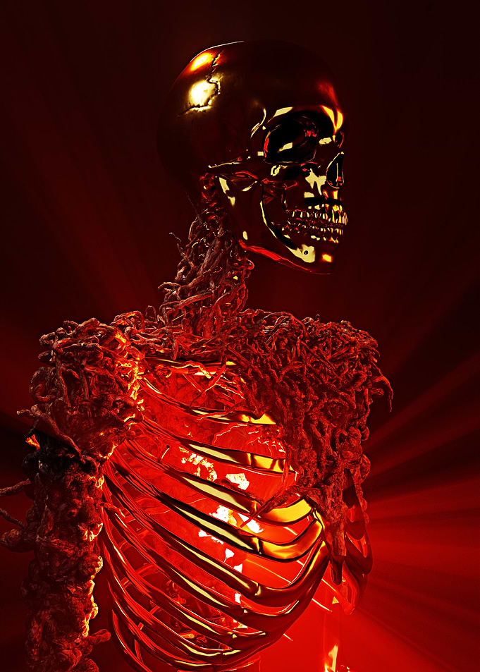 Glowing heart
