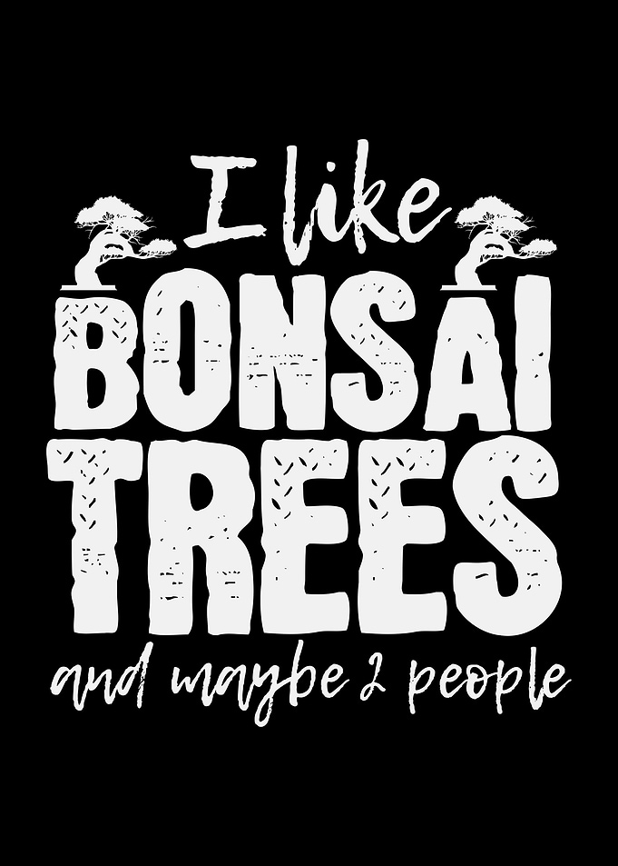 Bonsai Tree Saying Penjing