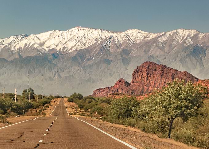 Empty Highway Landscape L