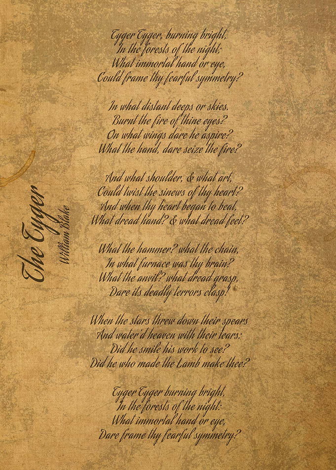 The Tyger by William Blake