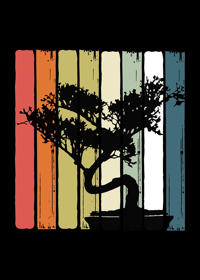Vintage Bonsai Tree Japan