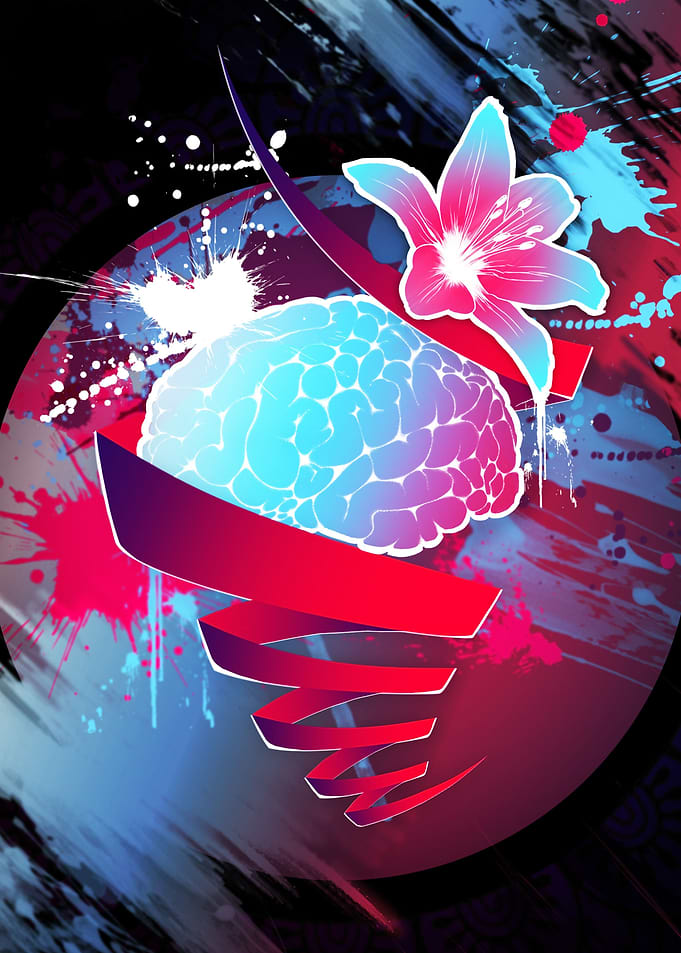 Abstract Mind illustration