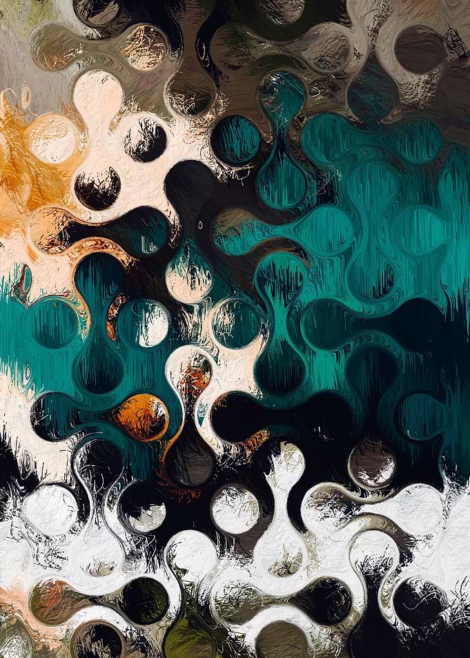 Abstract Geometric Art IX