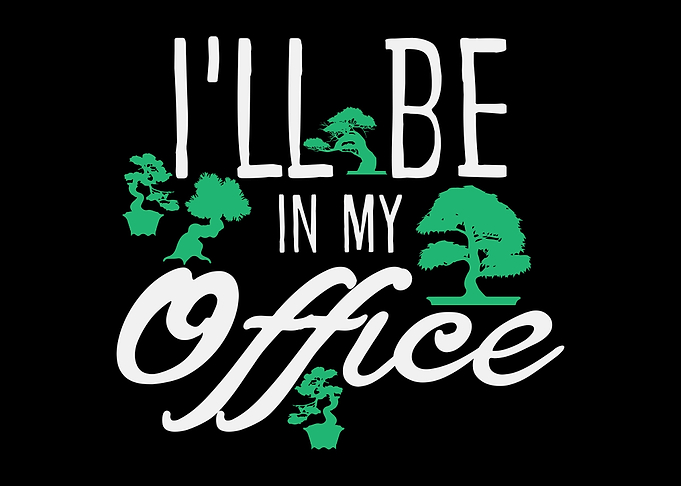 Bonsai Office Saying Tree