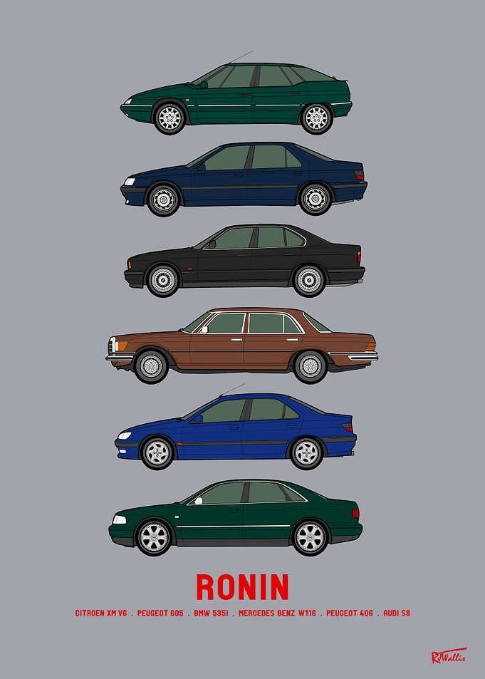 Ronin Film Cars