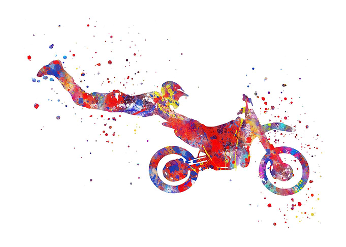 Motocross dirt bike