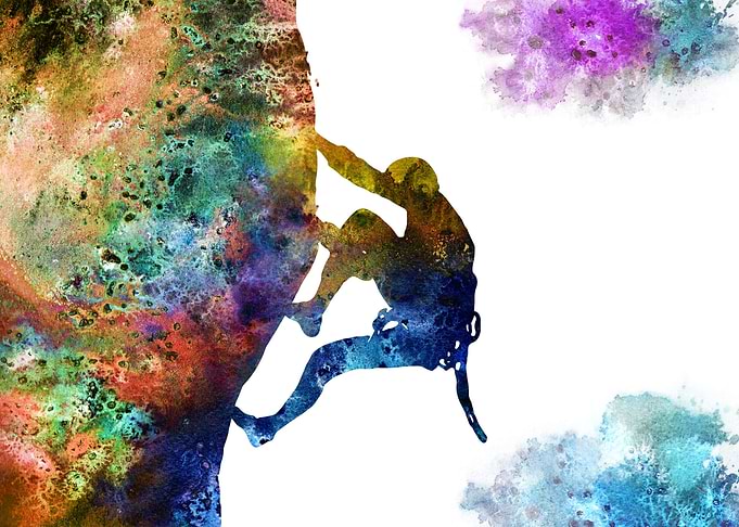 Rock climbing