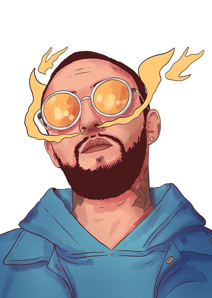 Mac Miller Larry Fisherman