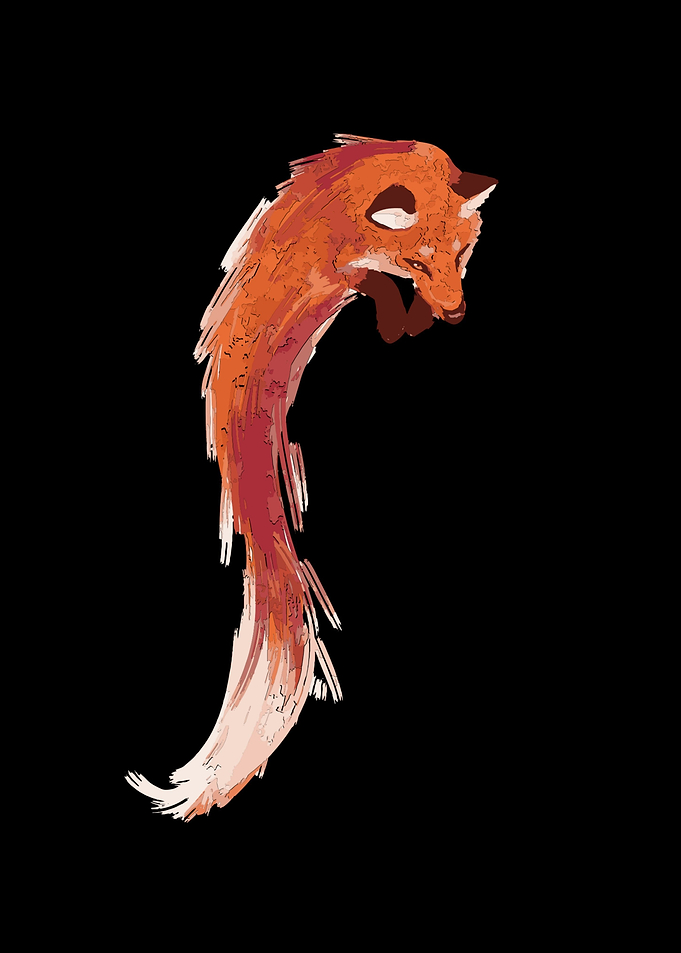Cute Fox Wildlife Art