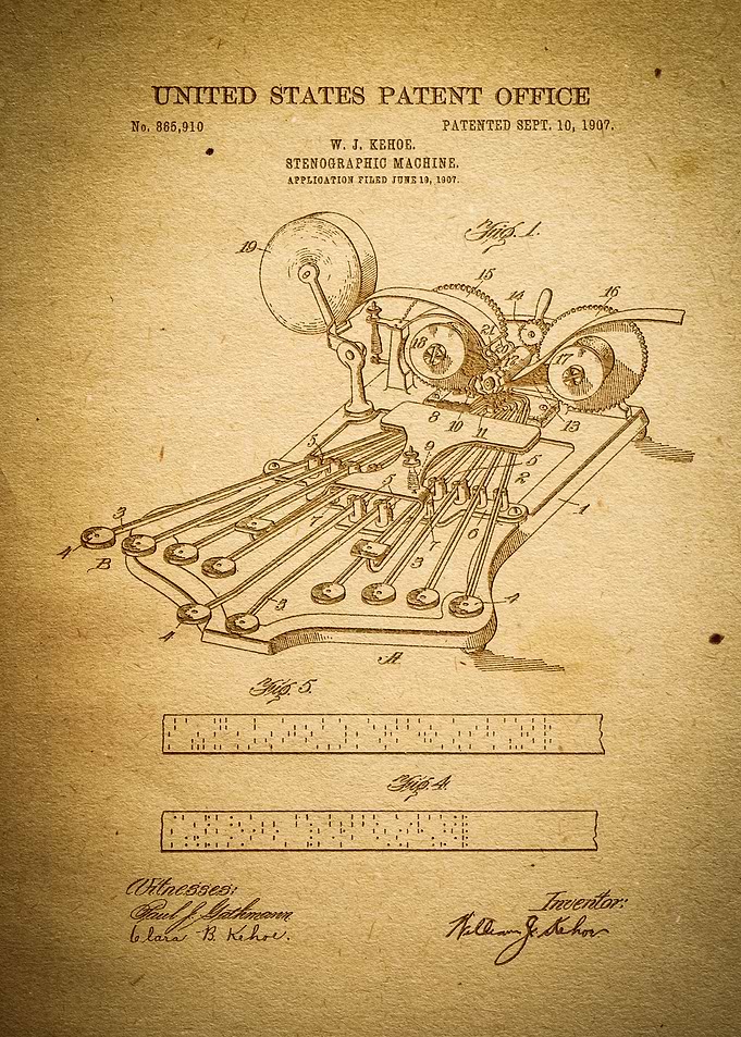 Stenographic Machine