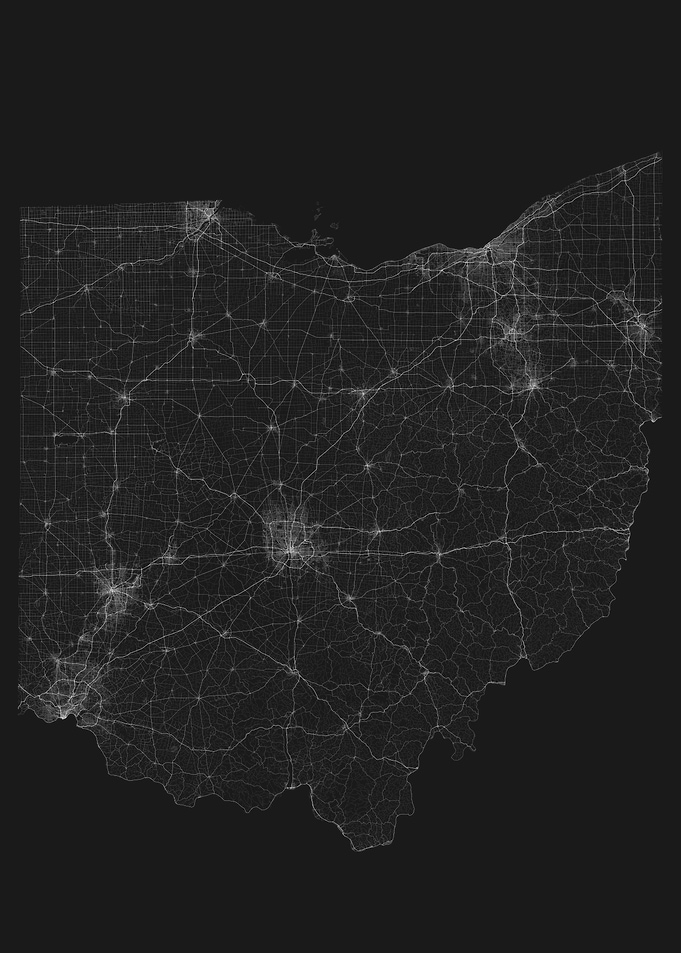 Roads of Ohio Map