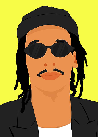 wiz khalifa potrait