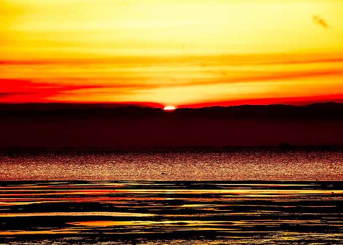 Sunrise Half Zoom Shot