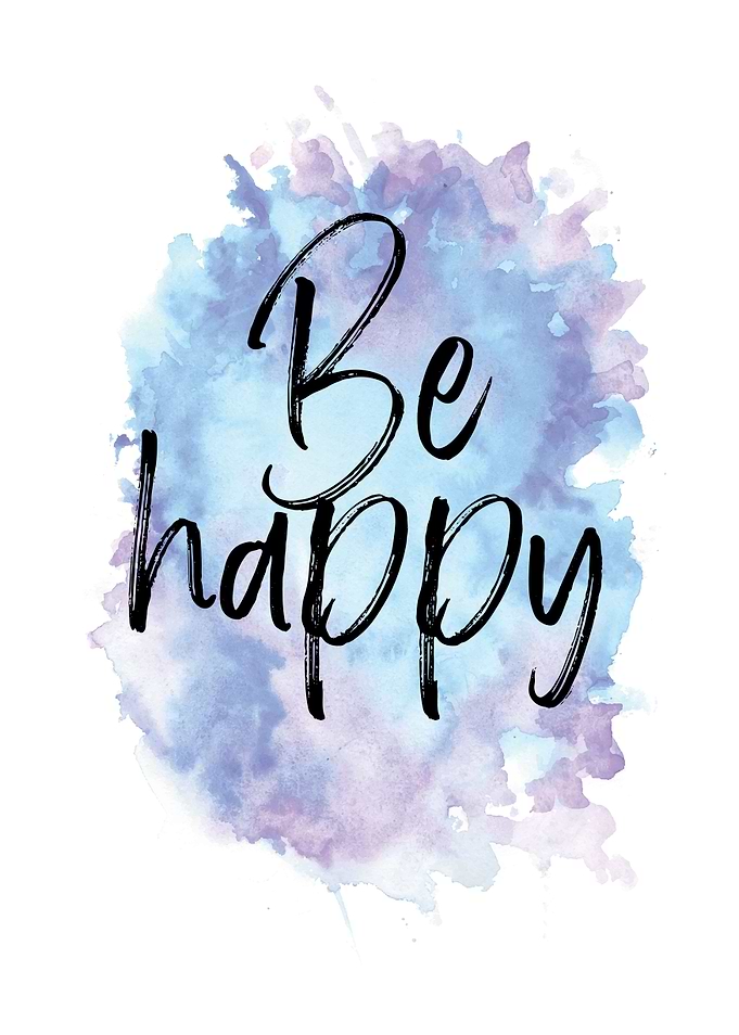 Be happy