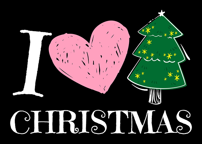 I Love Christmas Xmas X