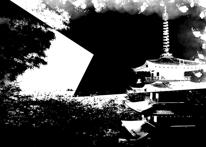 japan town scenery