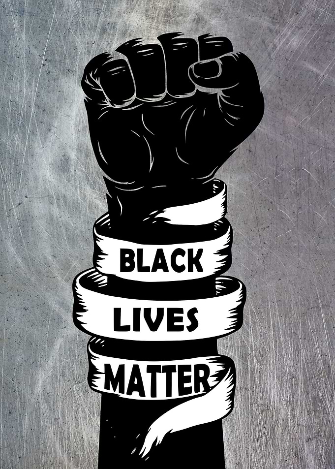 BLACK LIVES MATTER METAL