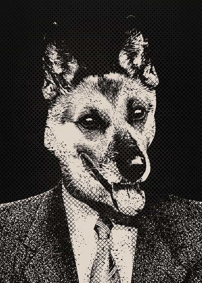 dog man
